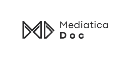 Logo della società Mediatica Doc Logo MediaticaDoc